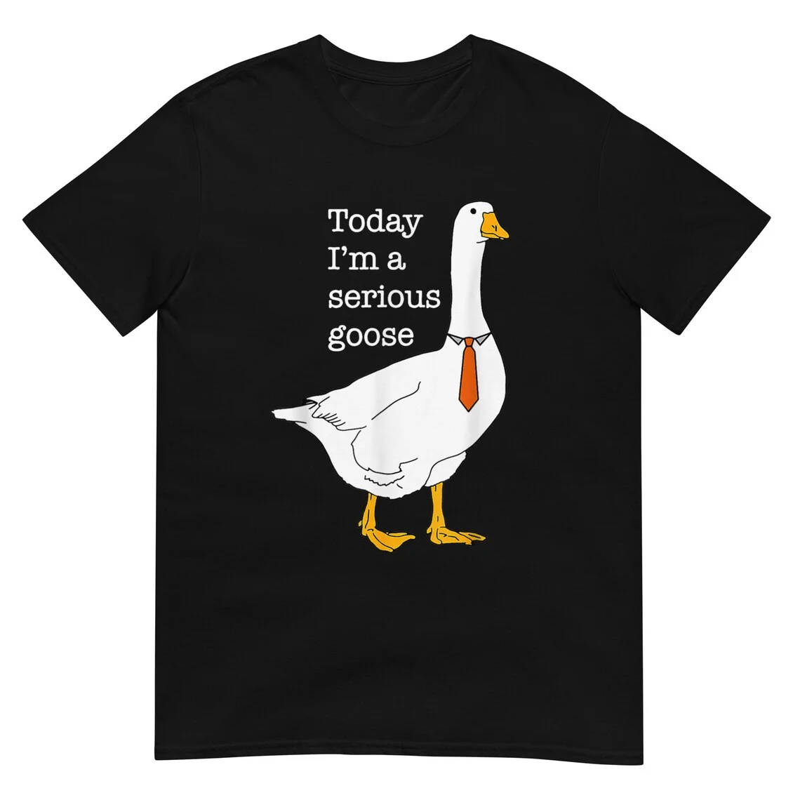 Untitled Goose Games Peace Was Never An Option T-Shirt Short Sleeve Summer Funny Casual Shirts Graphic Clothing Tees