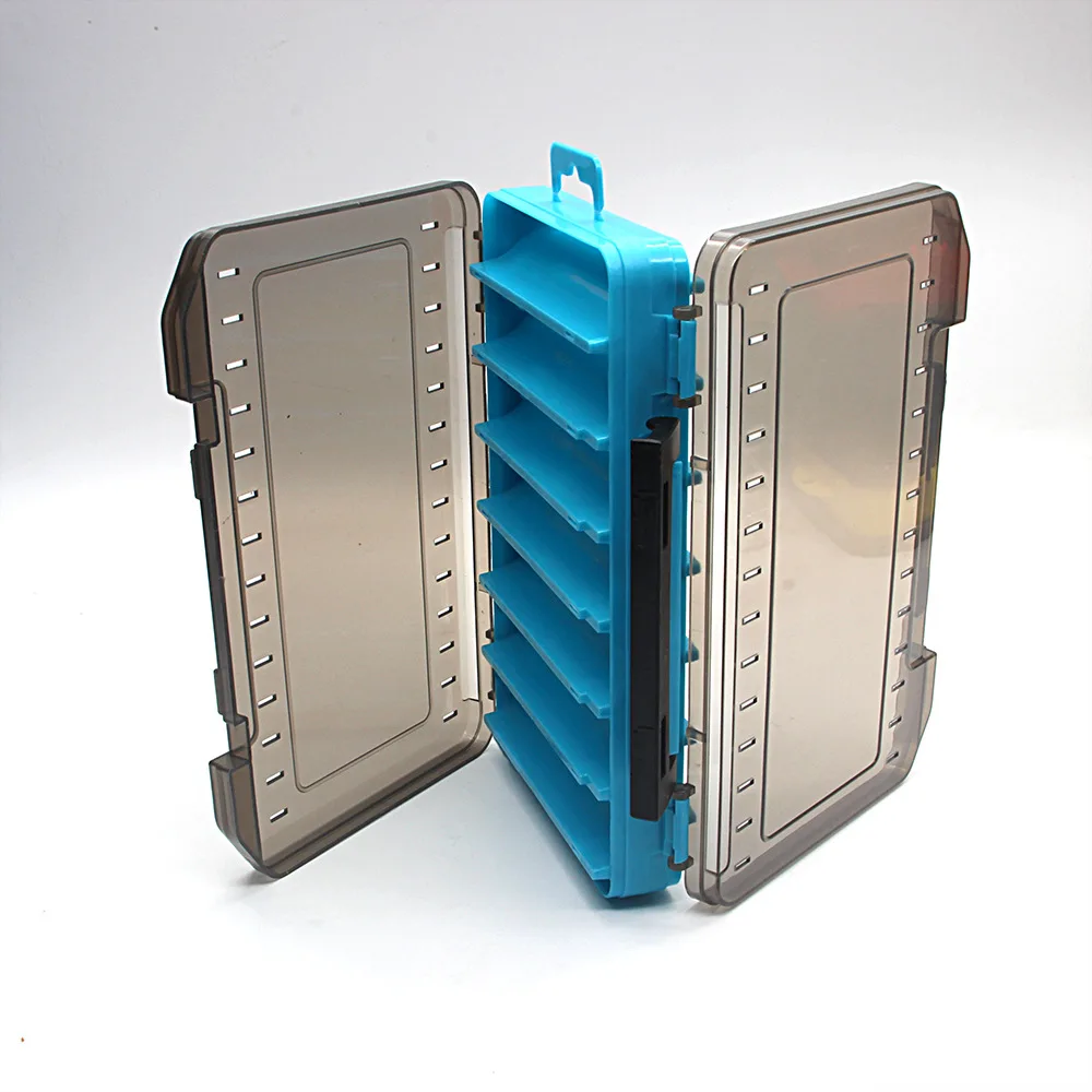 Factory Direct Sale Double-sided Lure Box, Fishing Tackle Storage Box, Bait Box, Minnow Hard Bait, Pencil Squid Lure Box