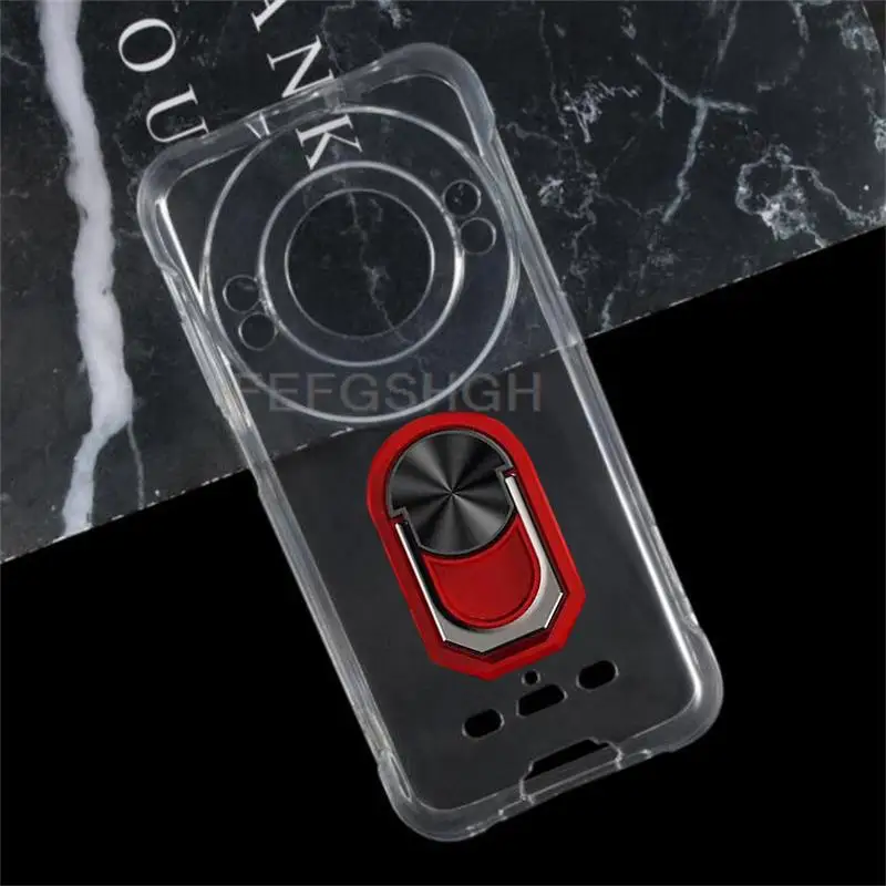 Luxus stoß fester Ring halter für ulefone Power Armor 16 Pro 5.93 "armor16 16pro Fall weiche Silikon TPU Schutz halter Abdeckung