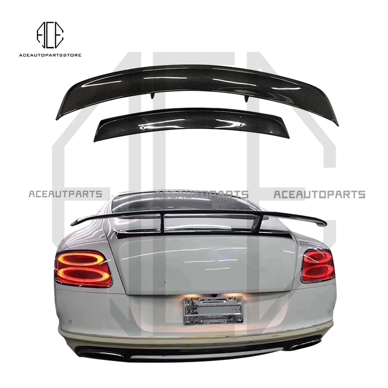 

M Style Carbon Fiber Rear Spoiler Wing for Bentley Continental GT Coupe V8 2012 - 2014