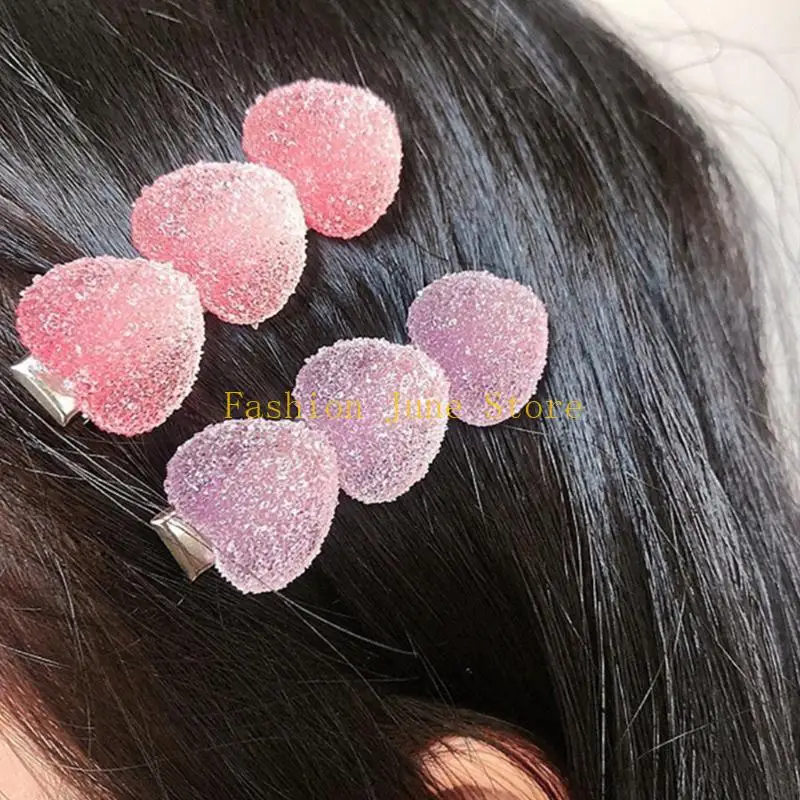 

N5KA Bear Little Bear Love Hairpin Mold Resin Casting Silicone Mold Epoxy Love Keychain Pendant Jewelry Mold