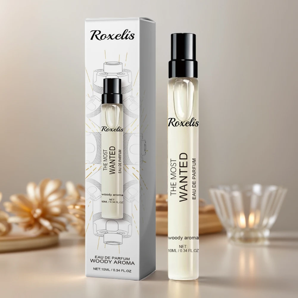 10ml Men Perfume Romantic Perfume Portable Body Fragrance Spray Woody Notes/Citrus/Ginger Cologne Dating Long Lasting Perfume