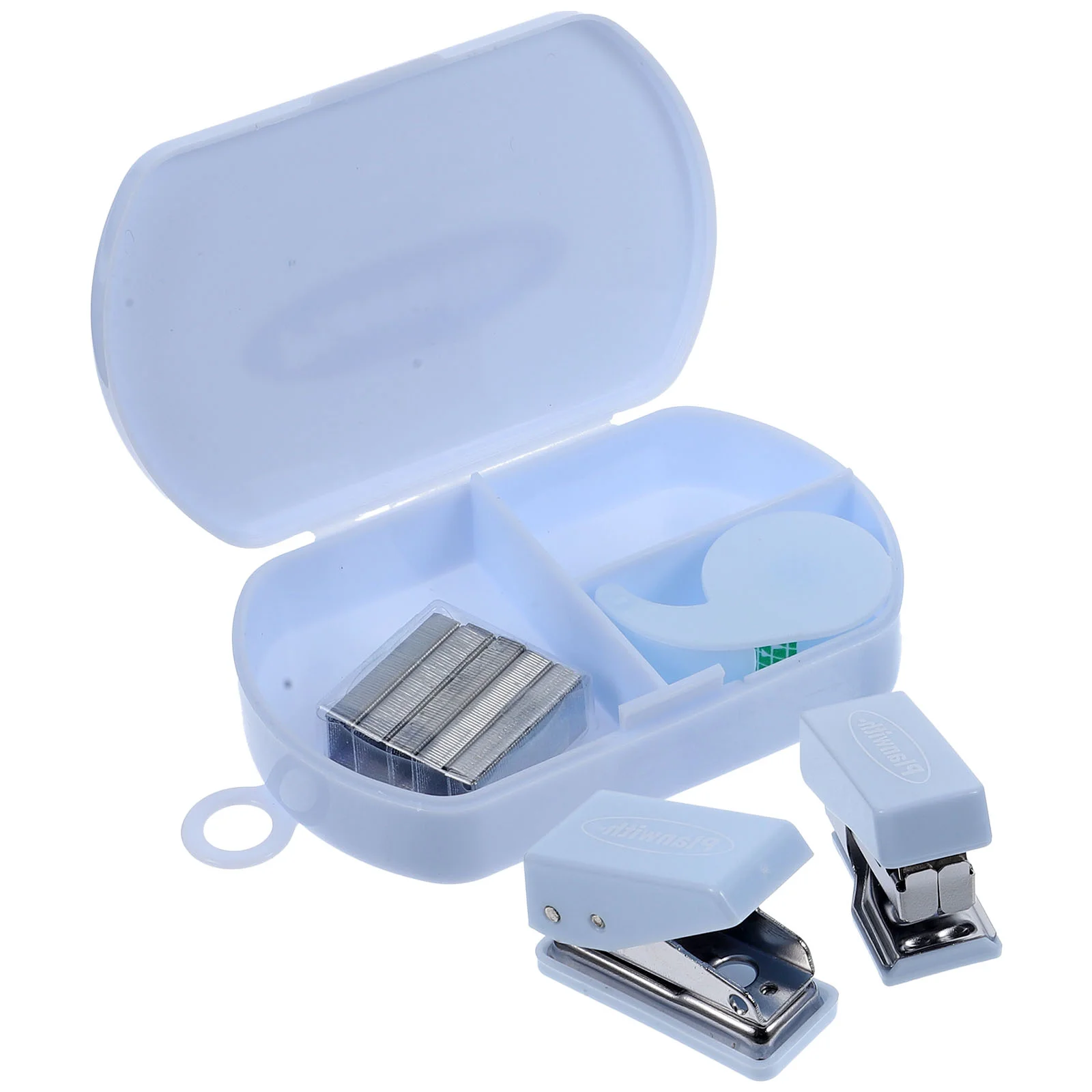 Hand Tool Box Lightweight Scrapbook Tools Office Stapler Mini Supply Kit DIY Bulk Manual No Abs Metal