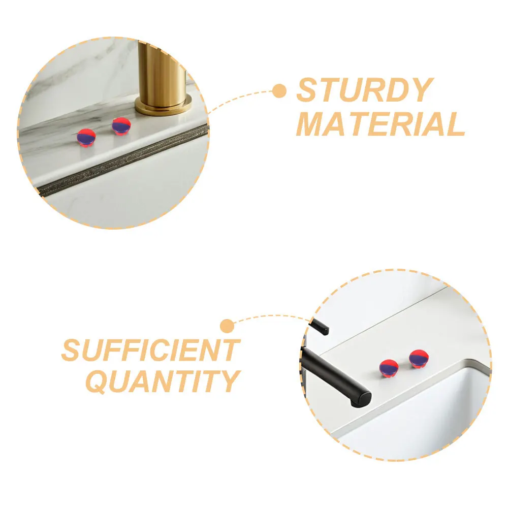 1 комплект, красные, синие крышки для отверстий для горячей и холодной воды, универсальные индикаторы температуры, сменные колпачки для смесителей для раковины, сантехника для ванной комнаты и кухни