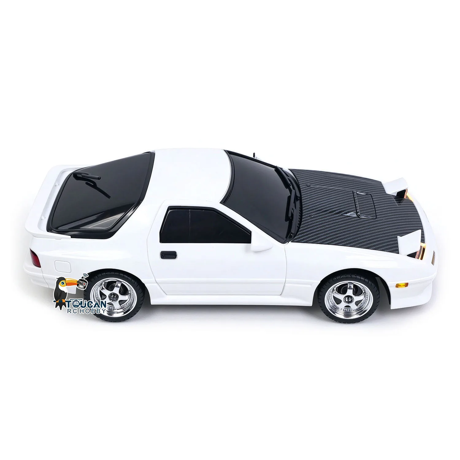 RC Mini Geschenk 1/18 Maßstab RTR Drift Hochgeschwindigkeitsauto RX7 RWD LDRC LD1802 Ferngesteuertes Rennfahrzeug mit Gyroskop und Lichtern – Detail 8