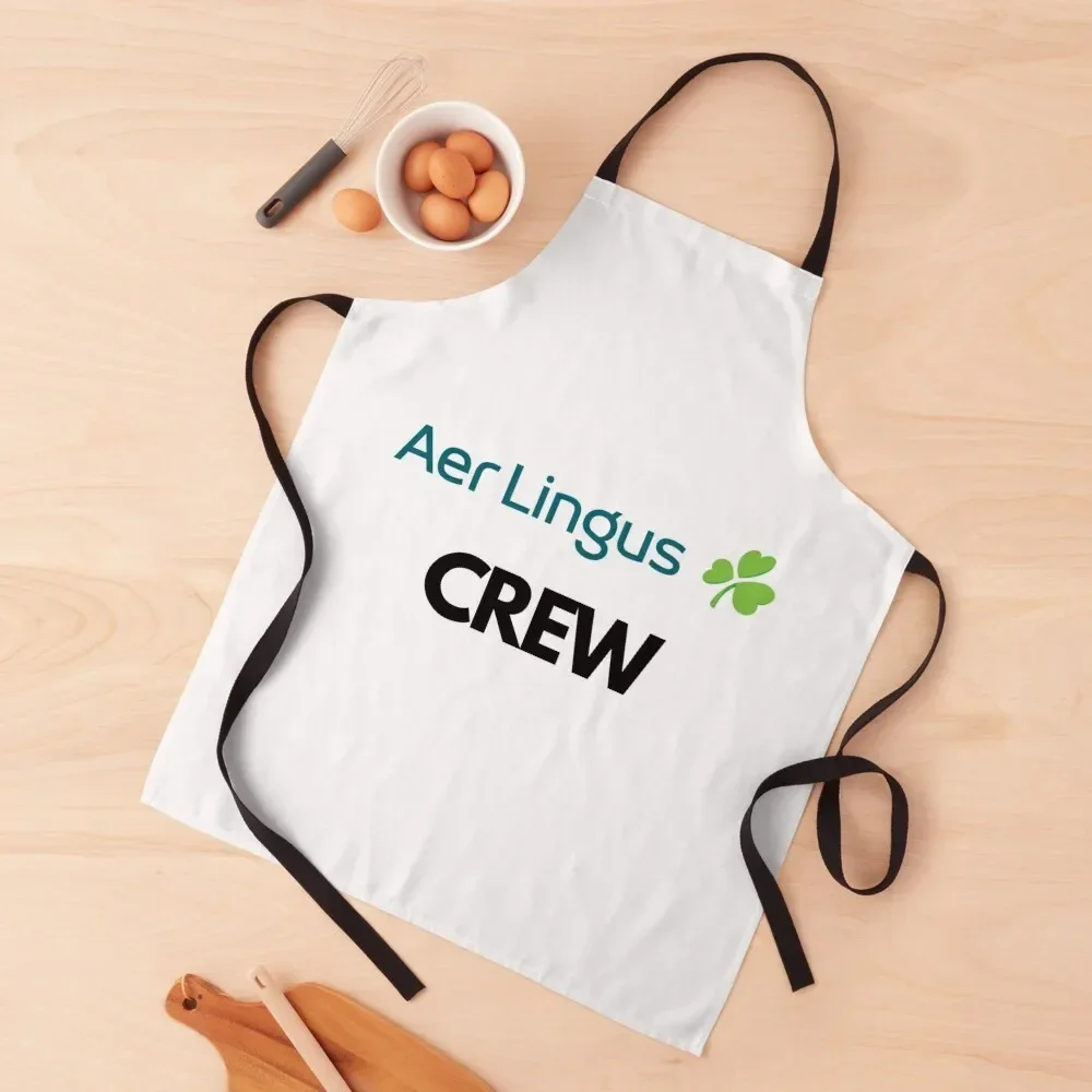 

Irish Airline Crew version Apron for women with pocket home women Apron