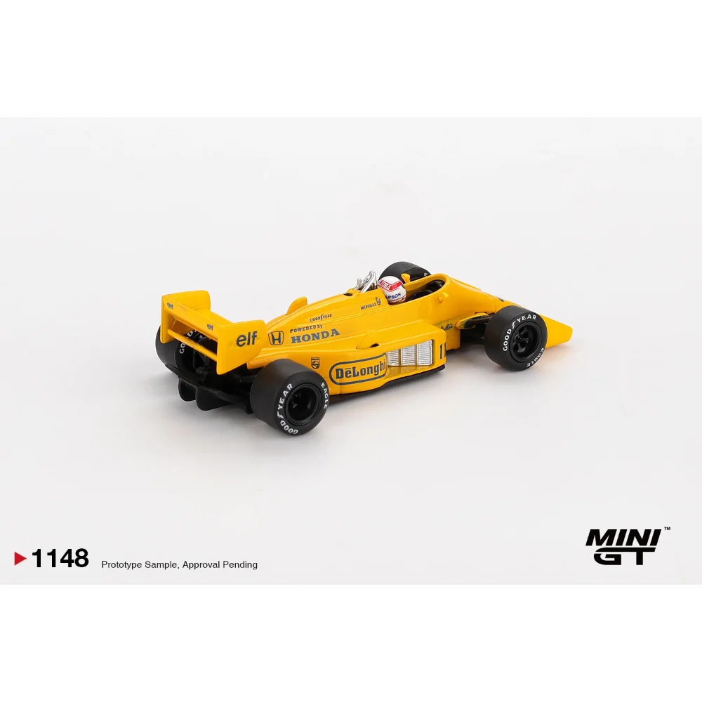 MINIGT 1/64 Lotus 99T #11 Satoru Nakajima 1987 Monaco GP Diecast F1 Model, Blister Hanging Display Package view 4