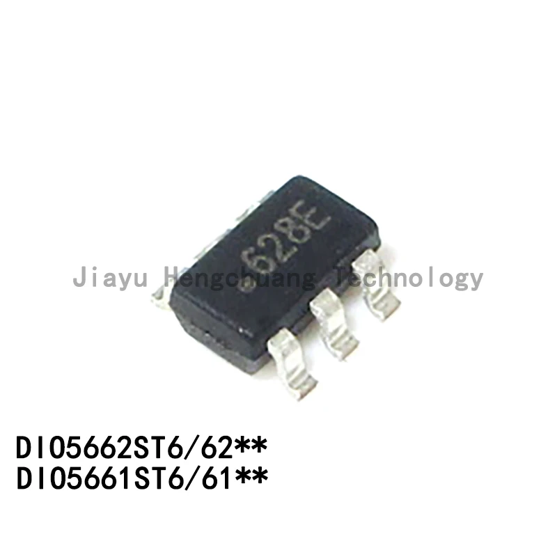 20PCS Original DIO5662ST6 Silkscreen 62** DIO5661ST6 61** SOT23-6 LED Lighting Driver Chip