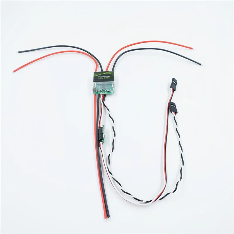 BNVN-2-6S 30A ESC ثنائي القناة مع خلاط خزان للمركبات والقوارب المجنزرة (إشارة PWM ثنائية الاتجاه)