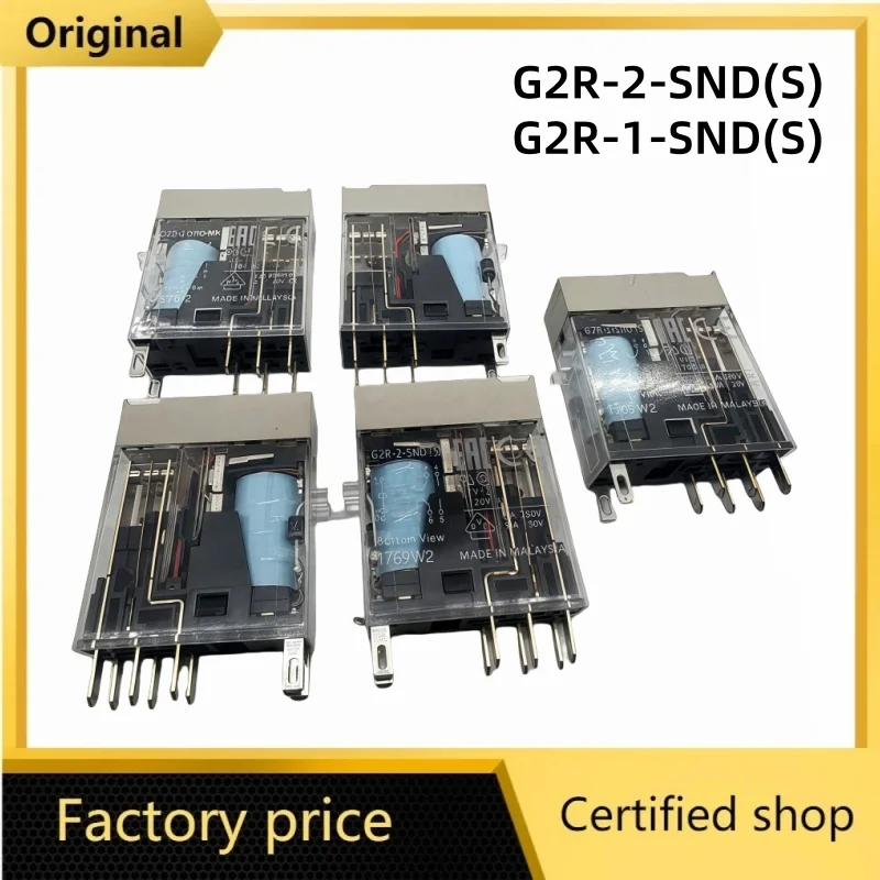 

3PCS Relay G2R-1-SN G2R-2-SN 24VDC SND SNI SNDI 220V AC220V AC24V DC24V 24VDC 12VDC 5PIN 8Pin 2 On 2 Off
