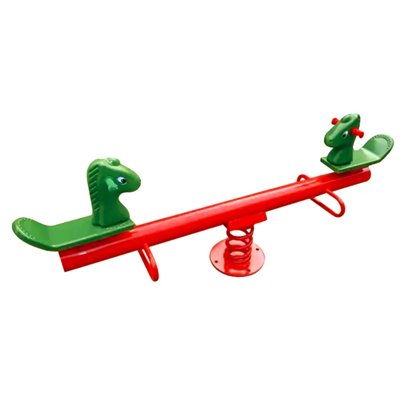 Hot selling environmentally friendly children kindergarten playground seesaw