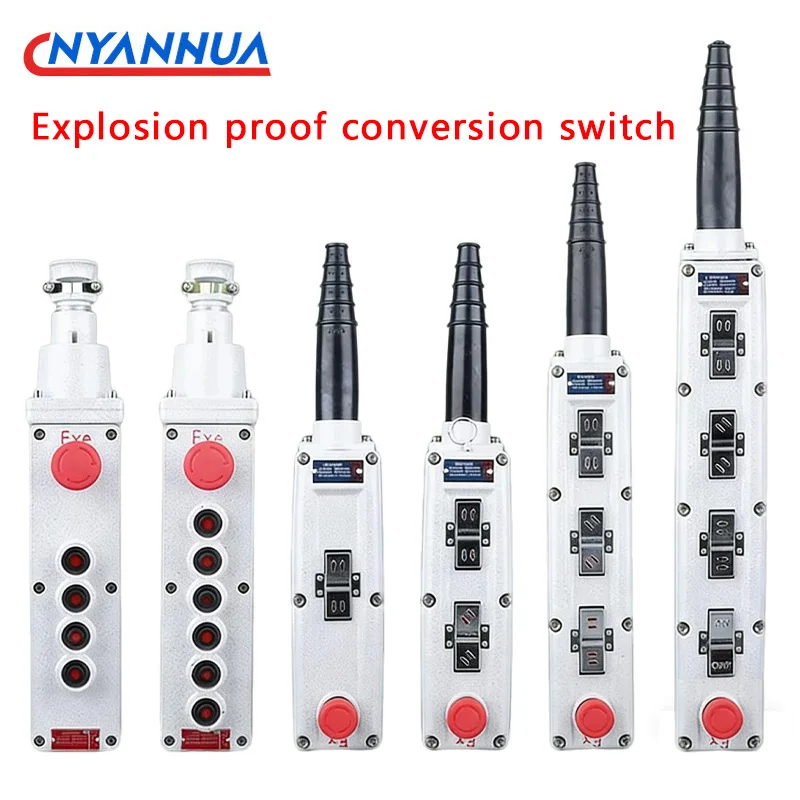 

1PC Explosion proof electric hoist LA5817-4K 6K 8K lifting crane lifting explosion-proof handle switch
