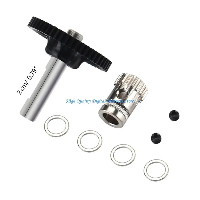 U2JE POMギアパート50歯車キットアップグレードされた3DプリンターパーツのSherpa Voron Stealthburner押出機交換