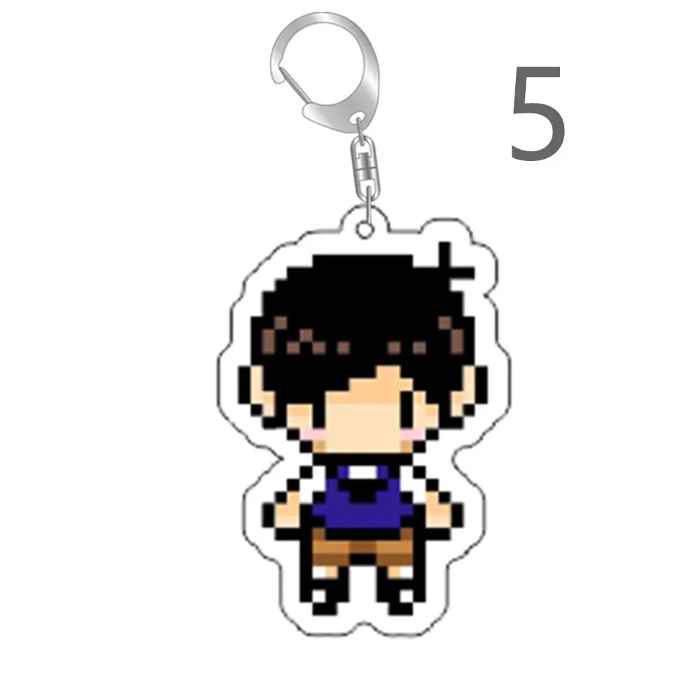 Popular New Game Omori Key Chain Key Ring Keychain for Accessories Bag Sunny Pendant Keyring Chains Keychains Jewelry Fans Gifts