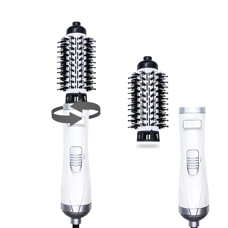 Automatische rotierende Heißluftbürste, 2-in-1, Friseursalon, Haarbürste, Kamm, Glätteisen, Bürste und Volumizer, Heißluftbürste für Zuhause – Detail 4