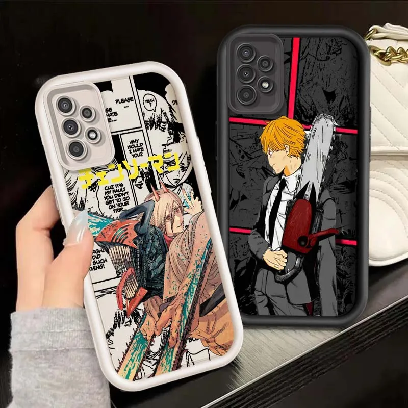 

Anime Chainsaw Man Art For Samsung A71 A52 A51 A34 A33 A22 A16 A15 A13 A04 A06 Note 20 Ultra 5G Eye Ladder