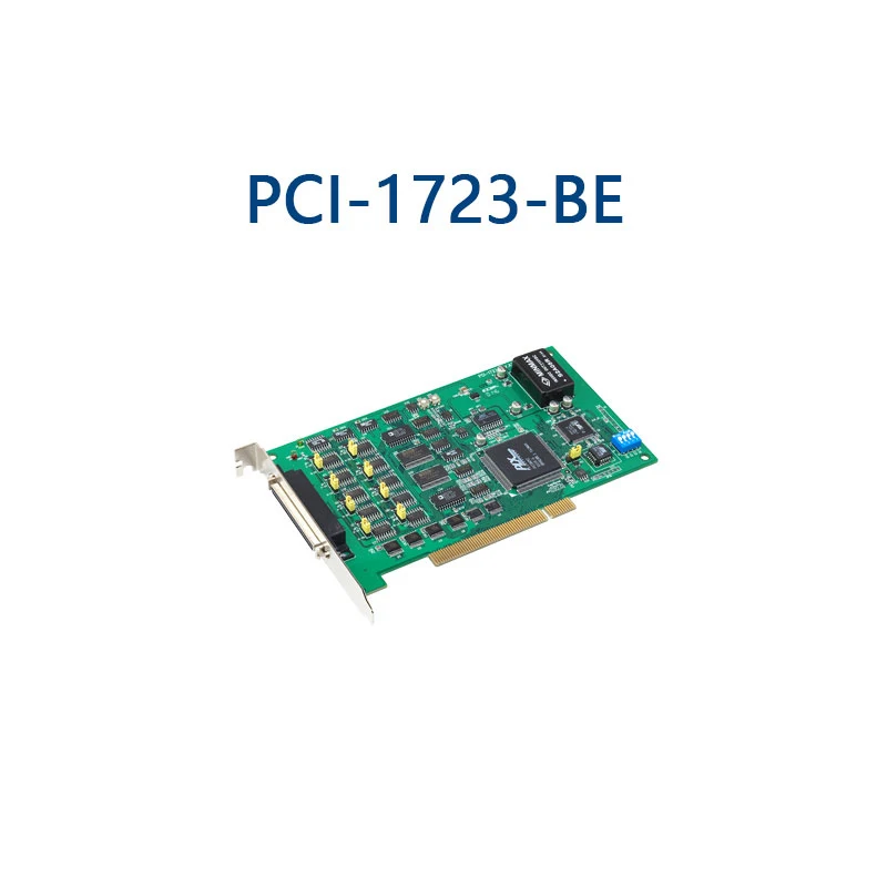 

Для Advantech PCI-1723-BE 16-бит 8-канальный неизолированный аналоговый синхронный выход функция автоматической калибровки