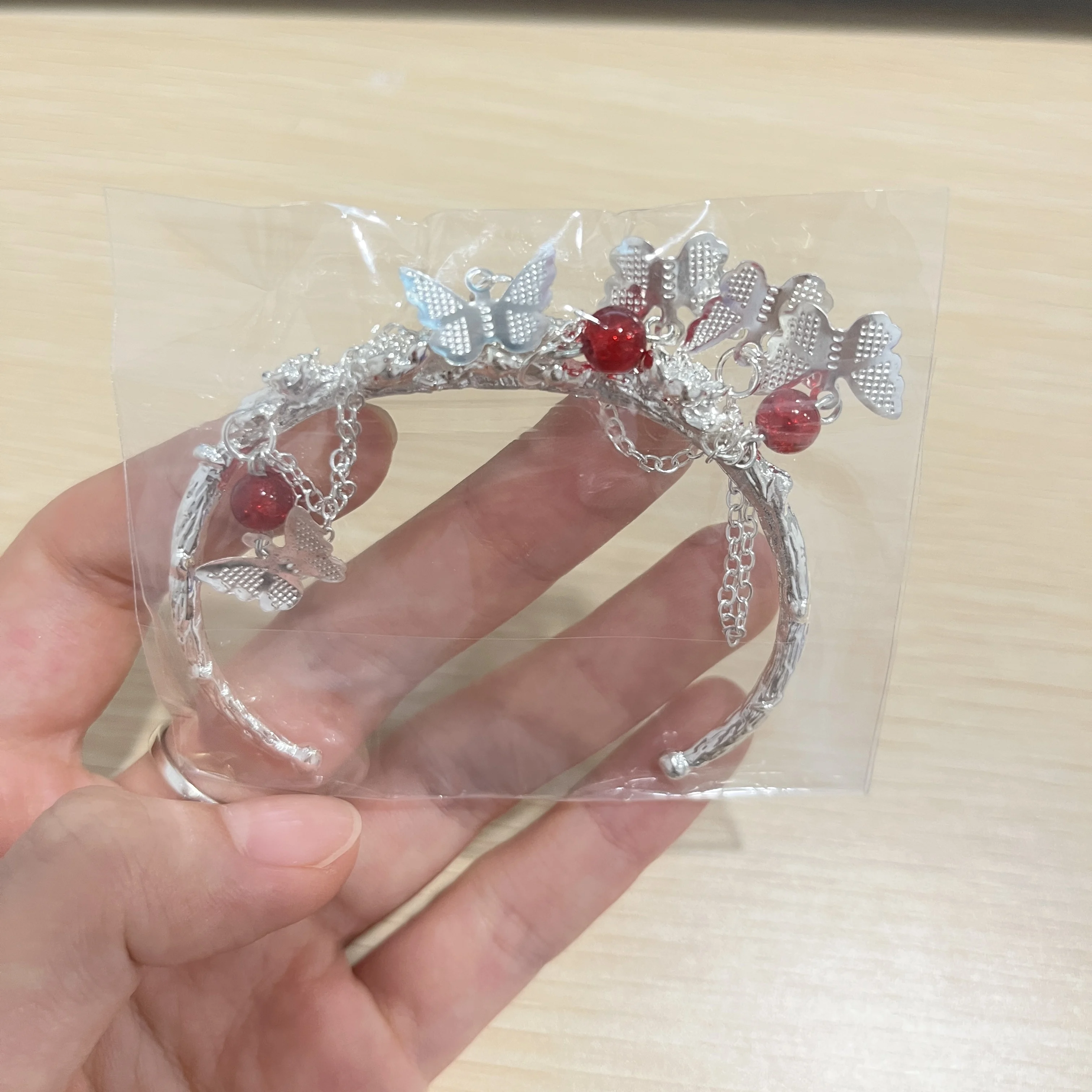 TGCF Tian Guan Ci Fu Huacheng bracciale Cosplay Guiwang Huacheng Han Style accessorio bracciale Sanlang Huacheng Handwear