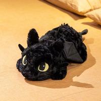55/70cm Simulation New Cute Little Dragon Doll Stuffed Plush Toy Cartoon Anime Cute Pillow Children's Birthday Gift Fun Doll