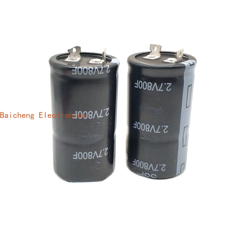 

5PCS 2.7V 800F Farad Capacitor 40 * 71mm Low Internal Resistance