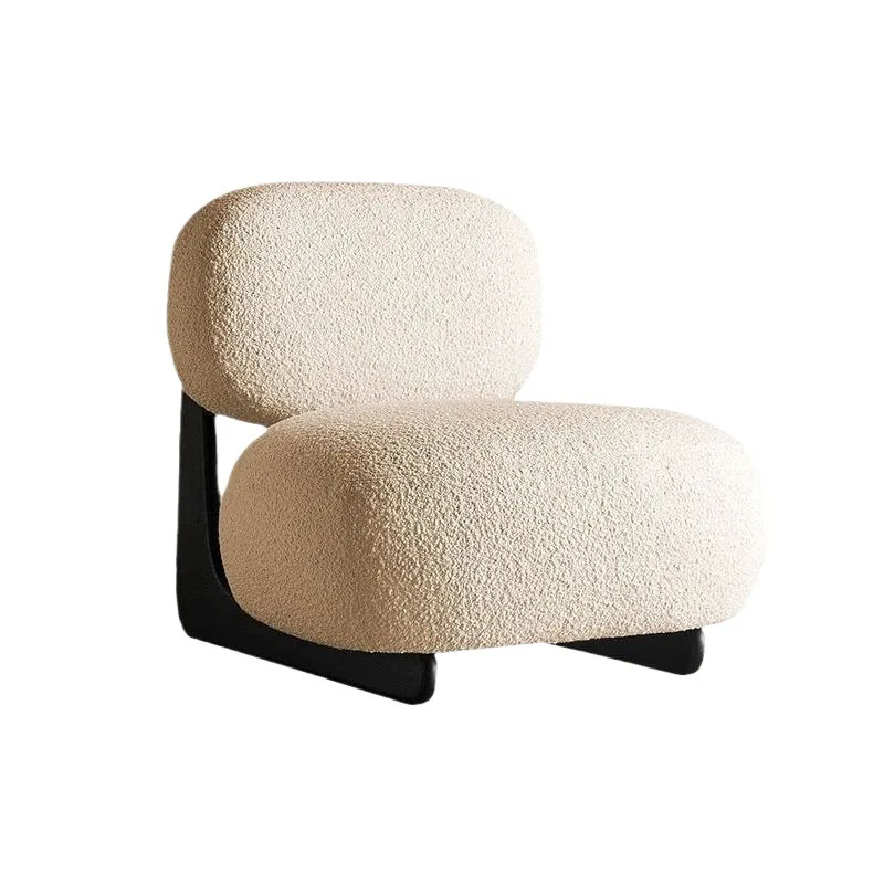 

Simple style, camel wool, cute, single sofa chair, solid wood, Japanese style, floor, lazy, children's Internet celebrity leisur