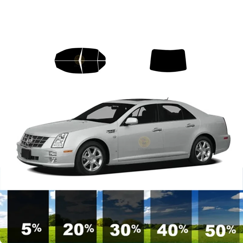 

precut Removable Window Tint Film For Car 100% UVR 5%-70%VLT Heat Insulation Carbon ﻿For CADILLAC SEVILLE 4 DR SEDAN 2005-2011