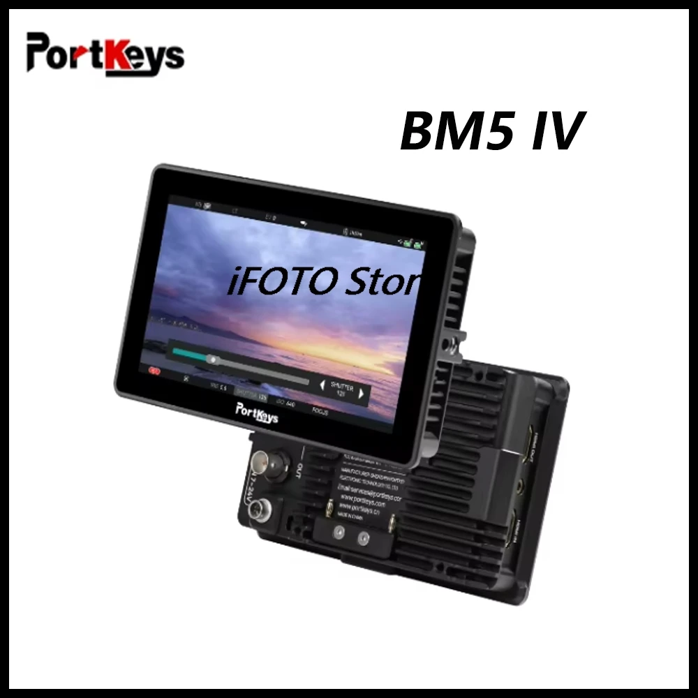 Portkeys BM5IV BM5IV WR 5.5 inch Camera Control Field Monitor 3D LUT Display 1920x1080p Monitor 4K for Camera Live Steaming