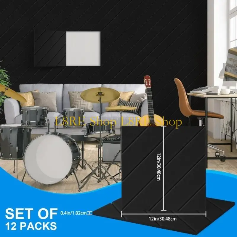 L8RE ACOUSTICA FUAM ALLICACIÓN PANELES ESPUMA EN SONENA Tratamientos acústicos Maldosas pared