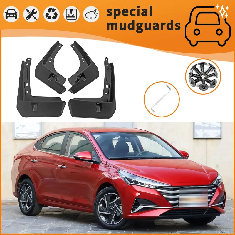 

For 16-20 modern REINA models Mudguards Fender Mudflaps Front Rear Flares Splash Guards Cover Car Accessorie