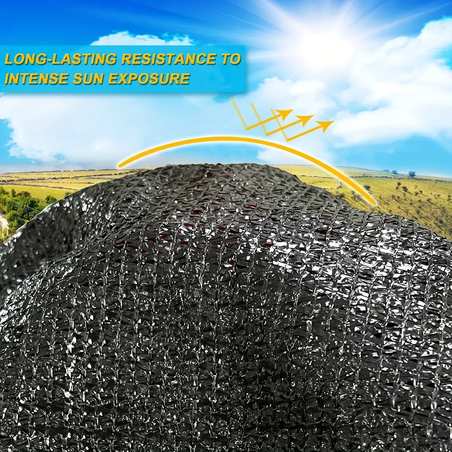 Black Sunshade Net for 70-80% - Home Security Fence 评论和价格