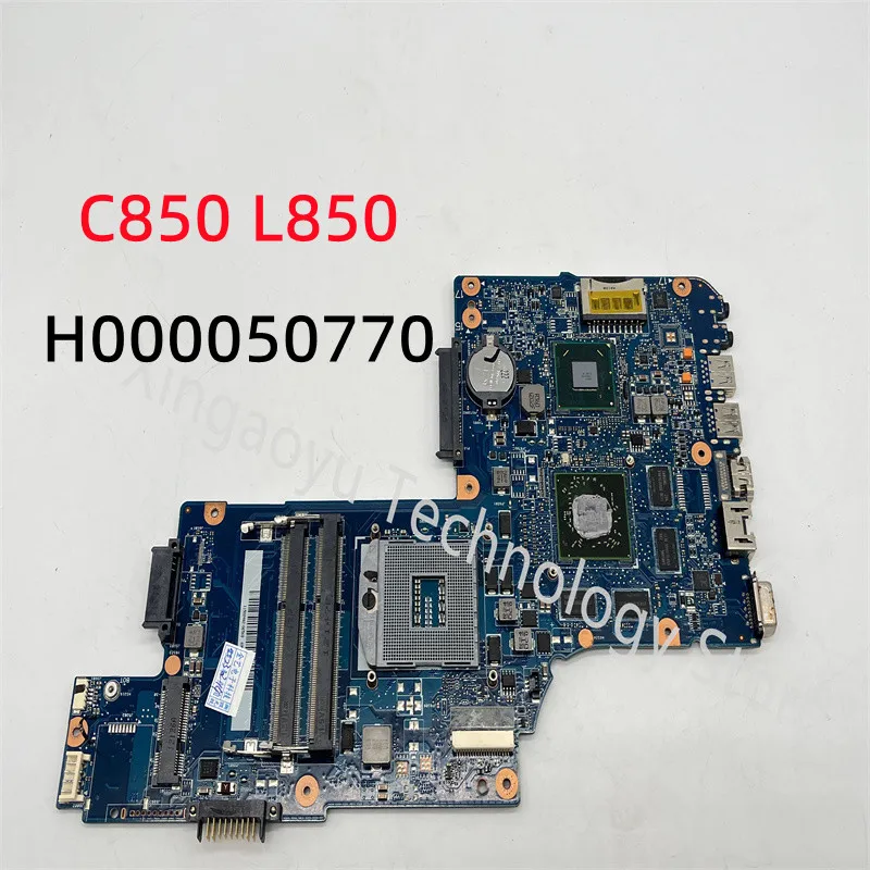 Original For TOSHIBA Satellite C850 L850 Laptop Motherboard H000050770 REV.2.1 SLJ8E HM76 DDR3 Tested OK