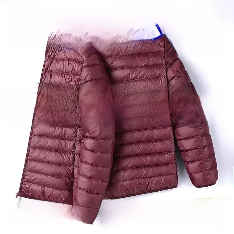 جايت مبطن خفيف الوزن مقاس كبير للرجال والنساء، معطف فضفاض بغطاء للرأس، ملابس خارجية شتوية دافئة، معطف قطني مريح #3