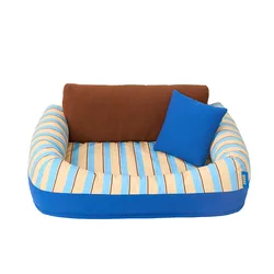 Cama nido desenfundable lavable y transpirable para gatos y perros