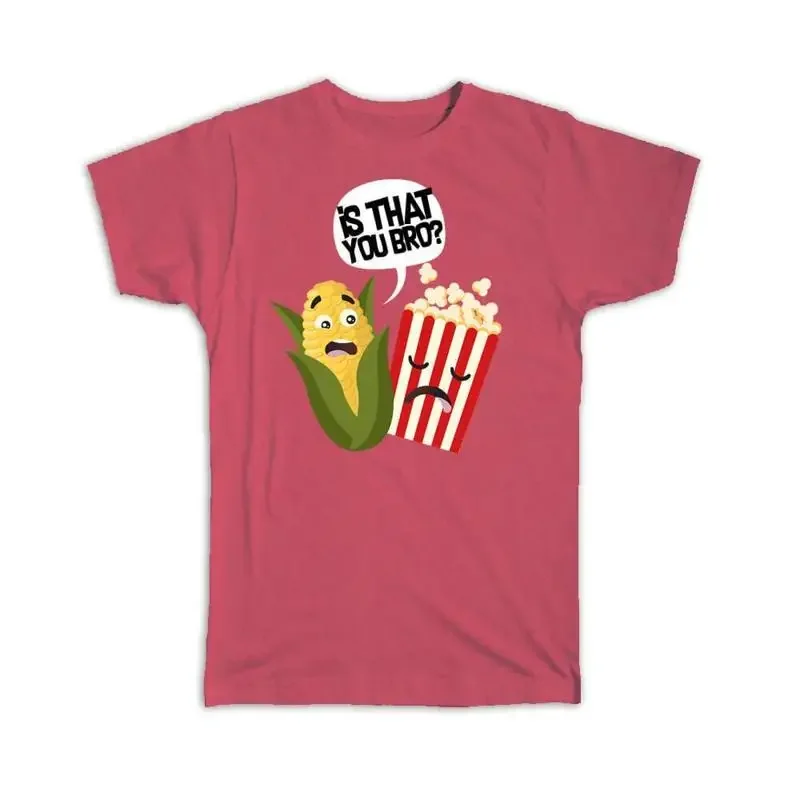 Funny Popcorn Humor For Best Friend Food Lover Corn Friendship T shirt
