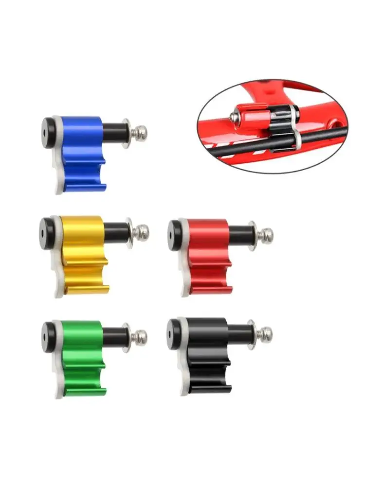 AliExpress NONE 5Pcs Cable Guide Brake Line Holder Fixing Clamps Adapter Bike Hydraulic Brake Cable Housing Adapter Clip Enduring 69HD