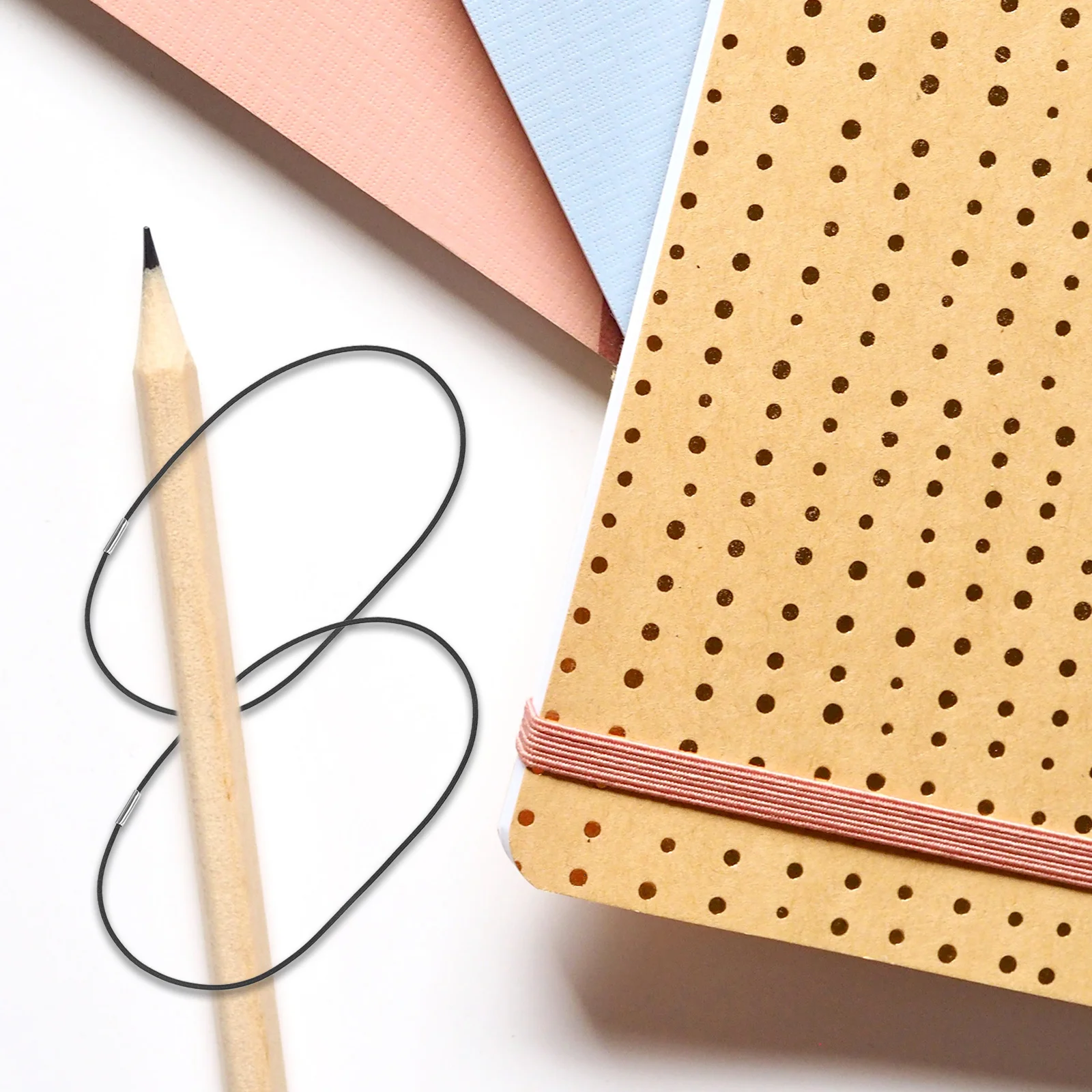 Cinghia elastica resistente per avvolgere libri da 10 pezzi per diario, taccuino, fissaggio a molla, accessorio da viaggio, tracolla per libri