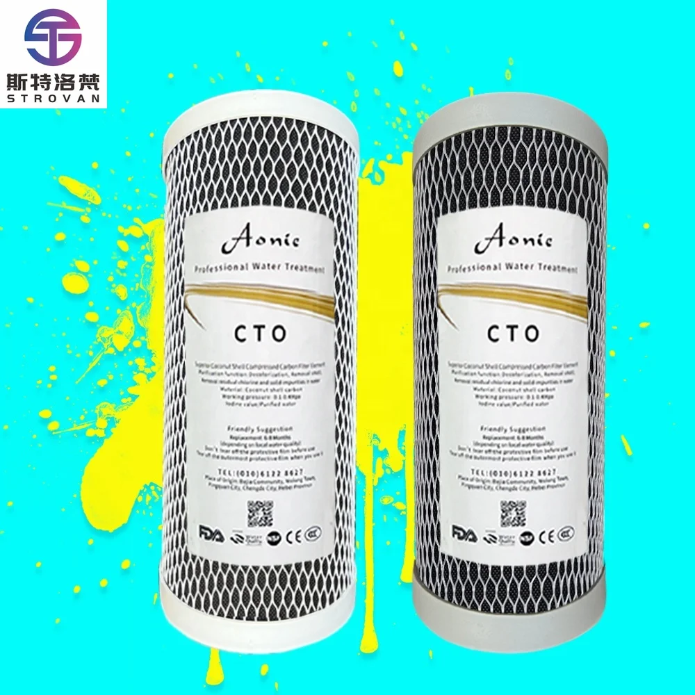 

STLF High Quality Water Purifier Machine for Business Pre-filtering Dechlorination Activated Carbon CTO Water Filter element