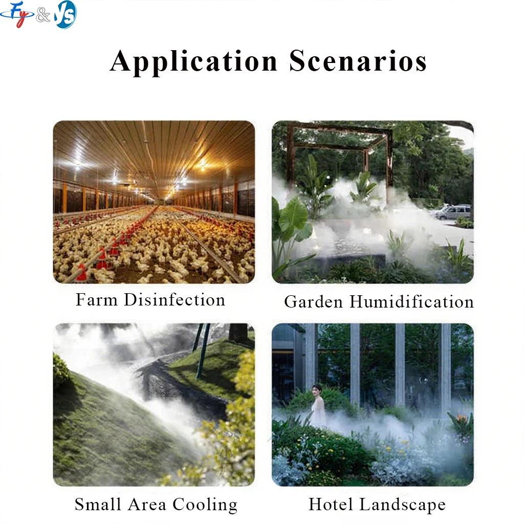 FF Full Cone Spray Nozzle Narrow Angle with Multi Holes for Cooling and Dust Removal Condition New