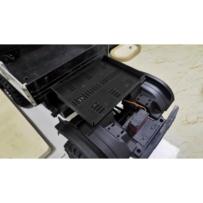 Upgrade Increased Battery Compartment Accessories for CROSSRC EMO XX/XXL 1/6 Scale RC Crawler, Nondestructive Installation