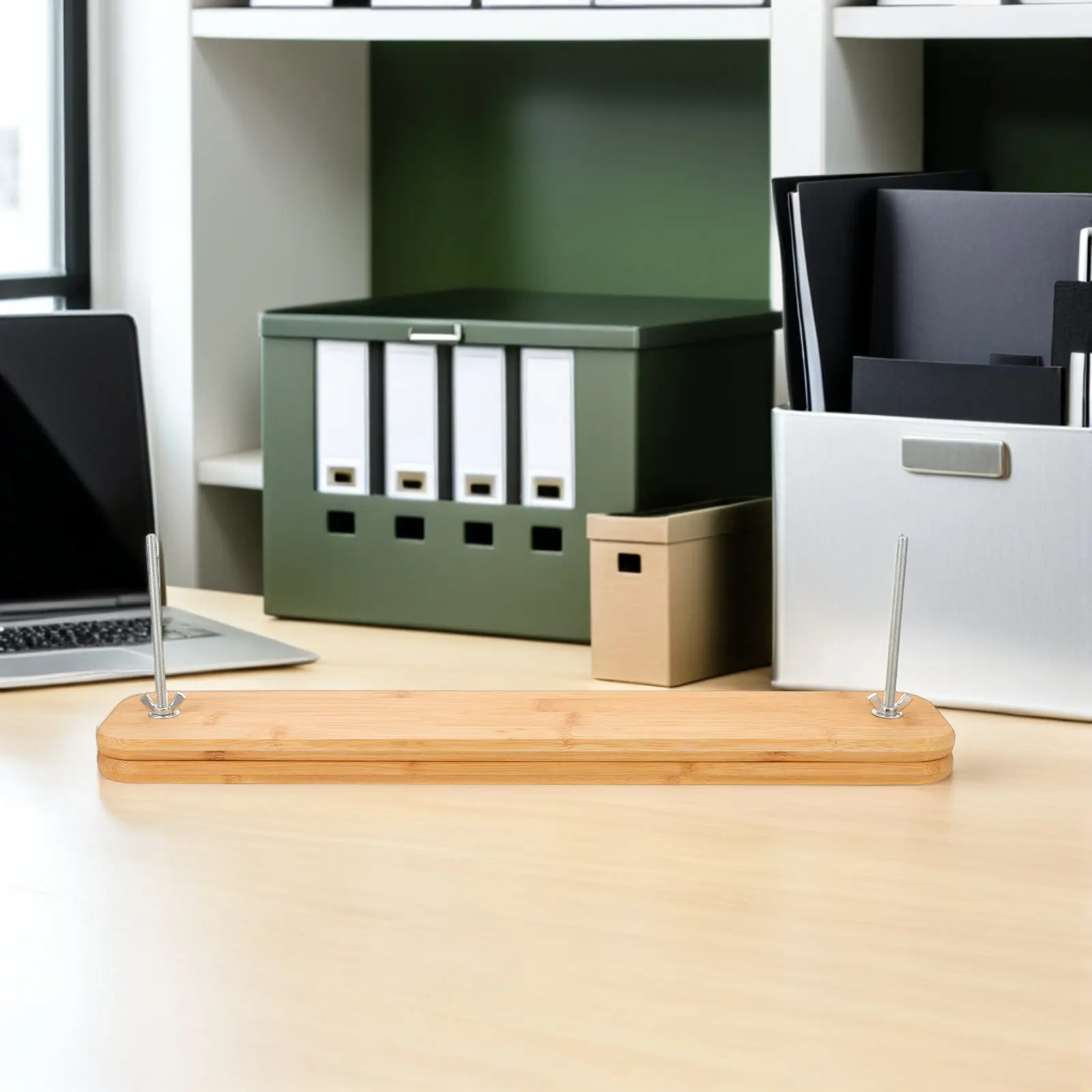 Wood Bookbinding Clamp Set – Rectangular Screw-Adjustable Clamp for Thick & Thin Documents