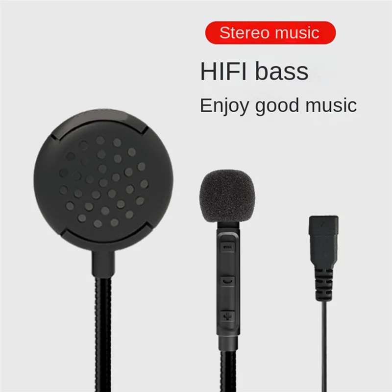 

Мотоциклетный шлем M1, беспроводная Bluetooth-совместимая гарнитура, подключение, 2 телефона, автоматический ответ, супер качество звука