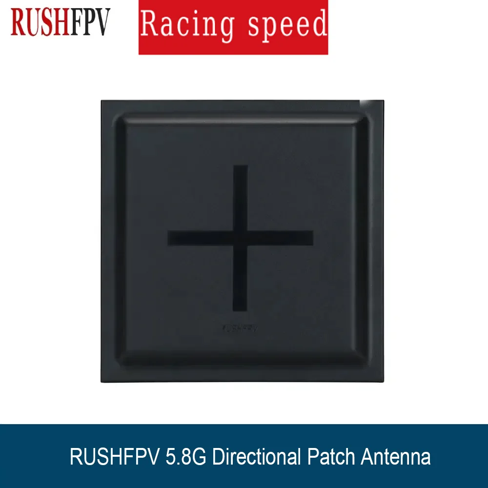 RUSHFPV 5.8GHz 15.5dBi RHCP Patch Antenna 5600-6000MHz SMA Long Range for FPV Drone Accessories