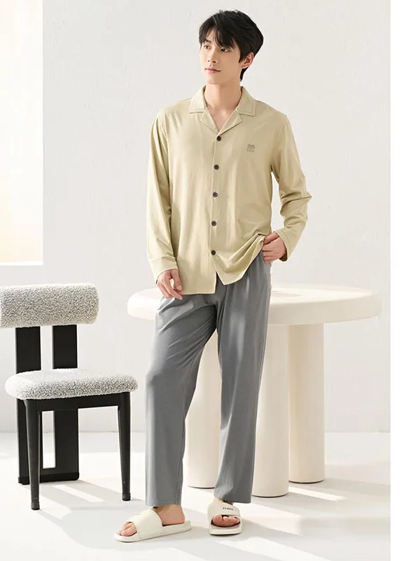 conjunto-de-ropa-para-hombre-olinya-de-fibra-de-bambu-informal-delgado-de-manga-larga-comodo-transpirable-para-primavera-verano