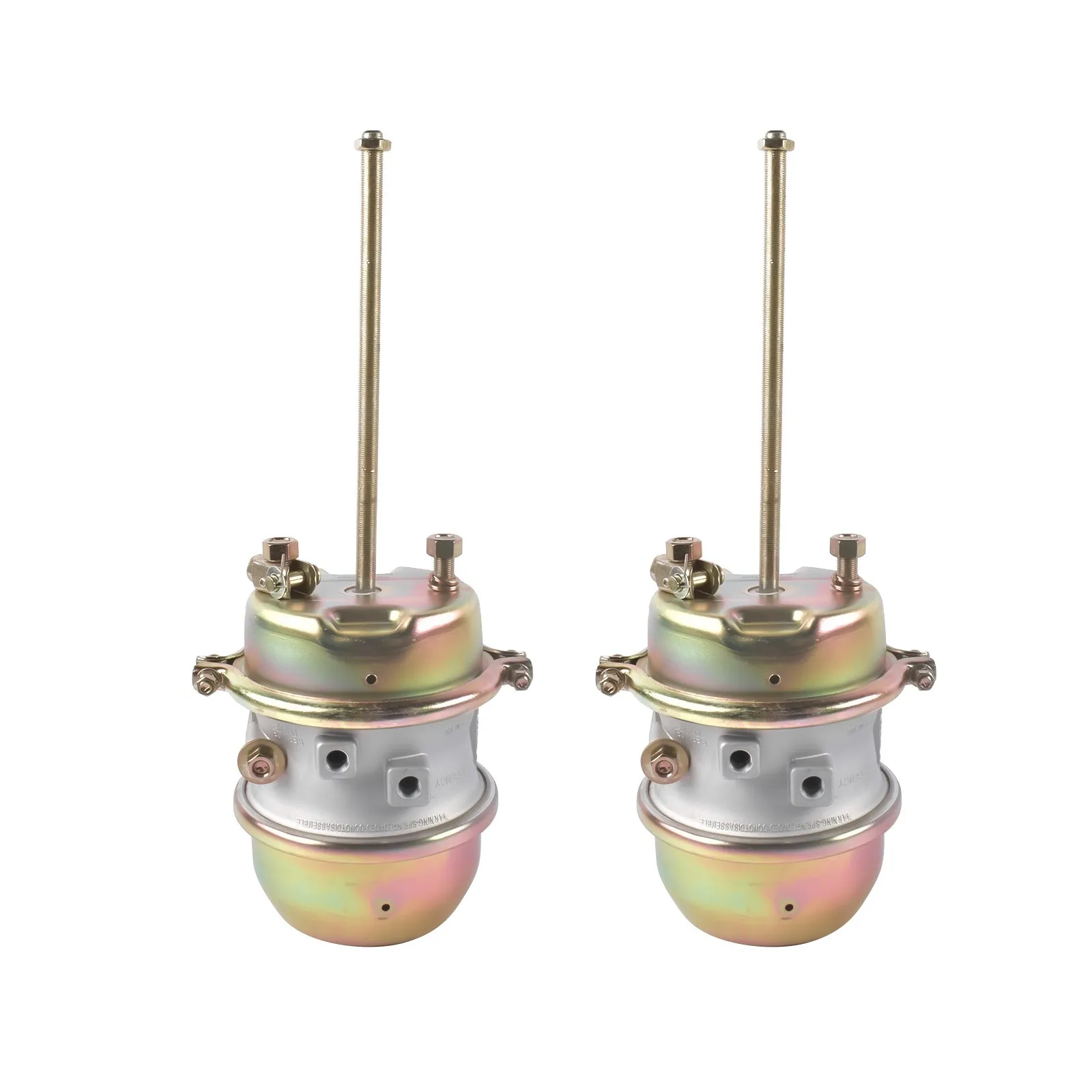 AP01 2X Air Brake Chambers For Semi Truck Trailer Type 30/30 Long Stroke 3