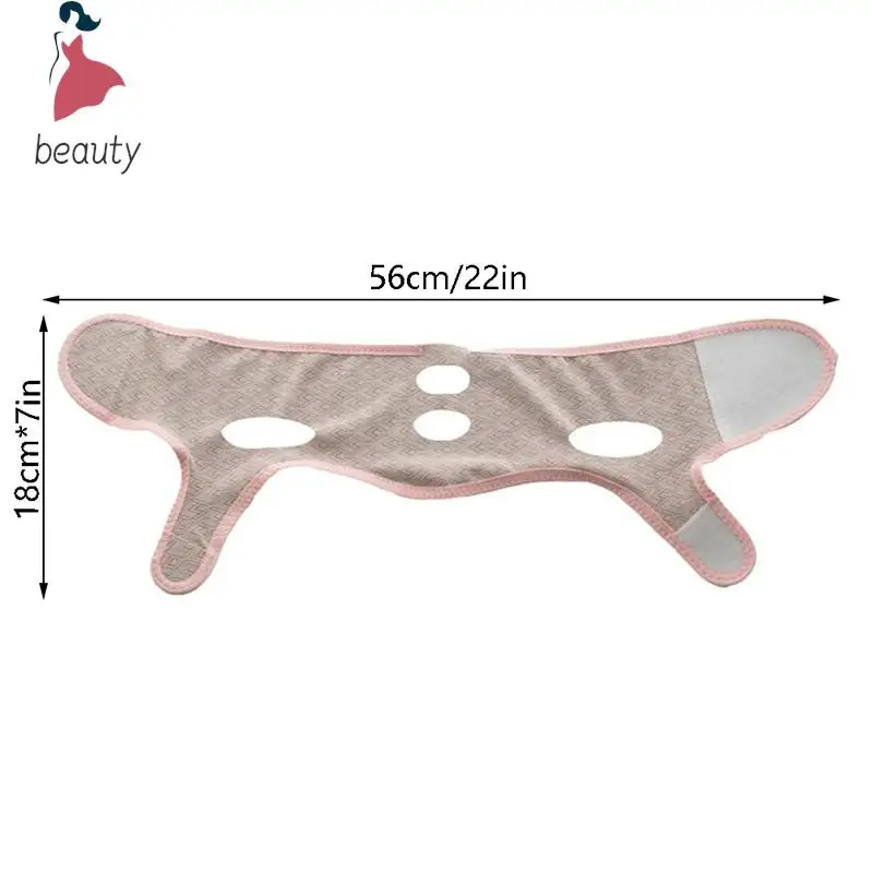 Moldeador de vendaje Facial en V, banda adelgazante de relajación, elevador de forma de cinturón, Reduce la papada, adelgazante de masaje