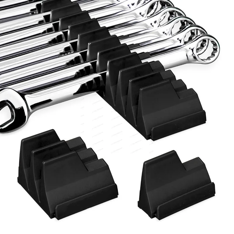 

New Wrench Storage Organizer Rack Holds 20 Wrenches Tool Storage Holder for Garage Workshop Home Tool Room Use