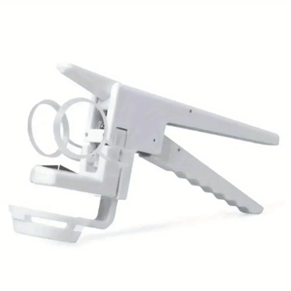 قطعة واحدة من قواطع البيض اليدوية وفاصل الصدفة - مفرقع يدوي من الفولاذ المقاوم للصدأ شديد التحمل مع مقبض مريح، محمول