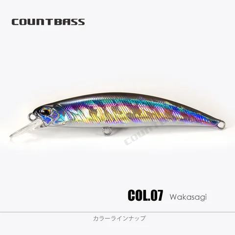 COUNTBASS Тонущий гольян 45-95 мм для рыбалки