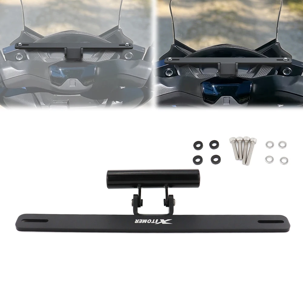 

Motorcycle GPS Mount GPS Bracket Navigation Bracket Adapter Phone Holder Bracket Burgman 250 / 400 / 650 1998-2025 For Suzuki