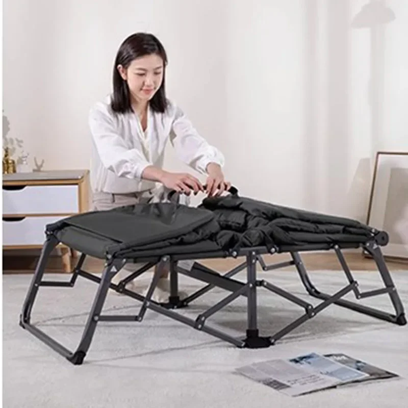 Single Minimalist Folding Beds Camping Comfortable Frame Travel Luxury Portable Folding Beds Floor Letto Pieghevole Furnitures